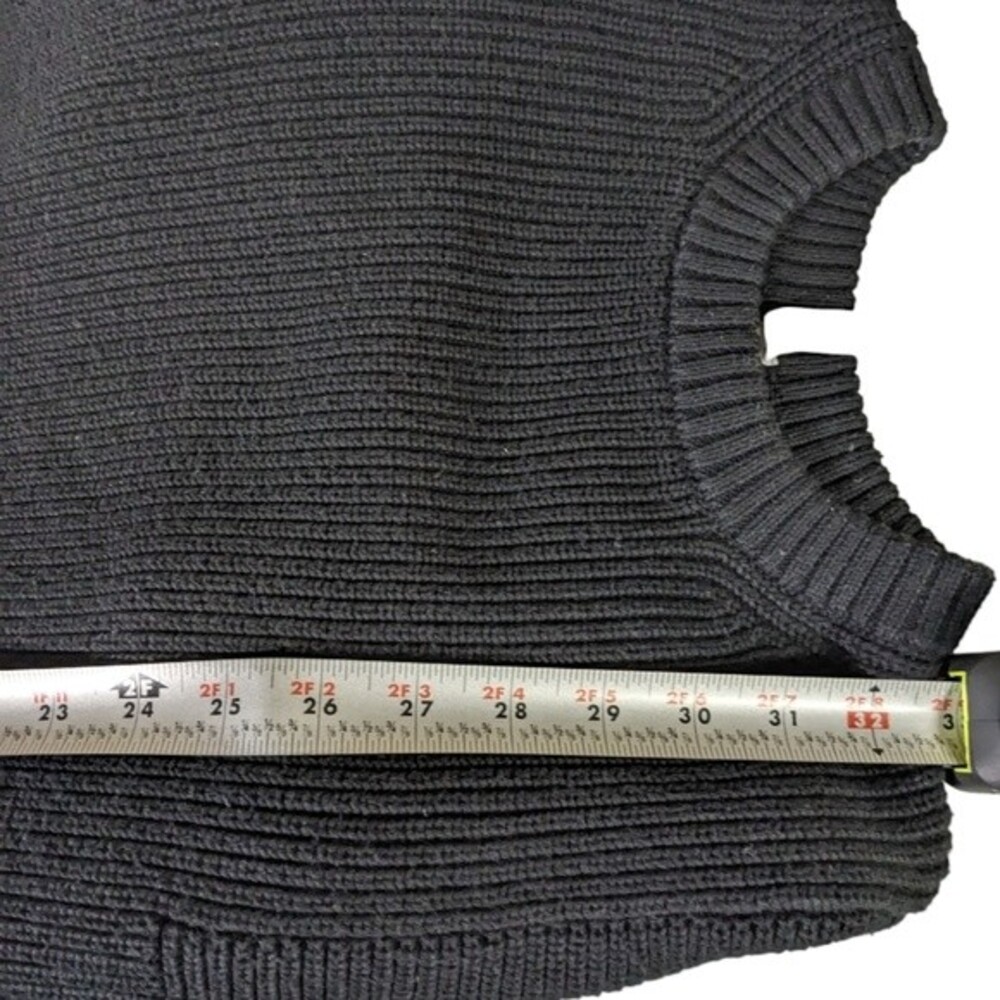 Athleta Sporty Cozy Chic Athleisure Long Sleeve Dress Black Size Medium - Picture 8 of 8